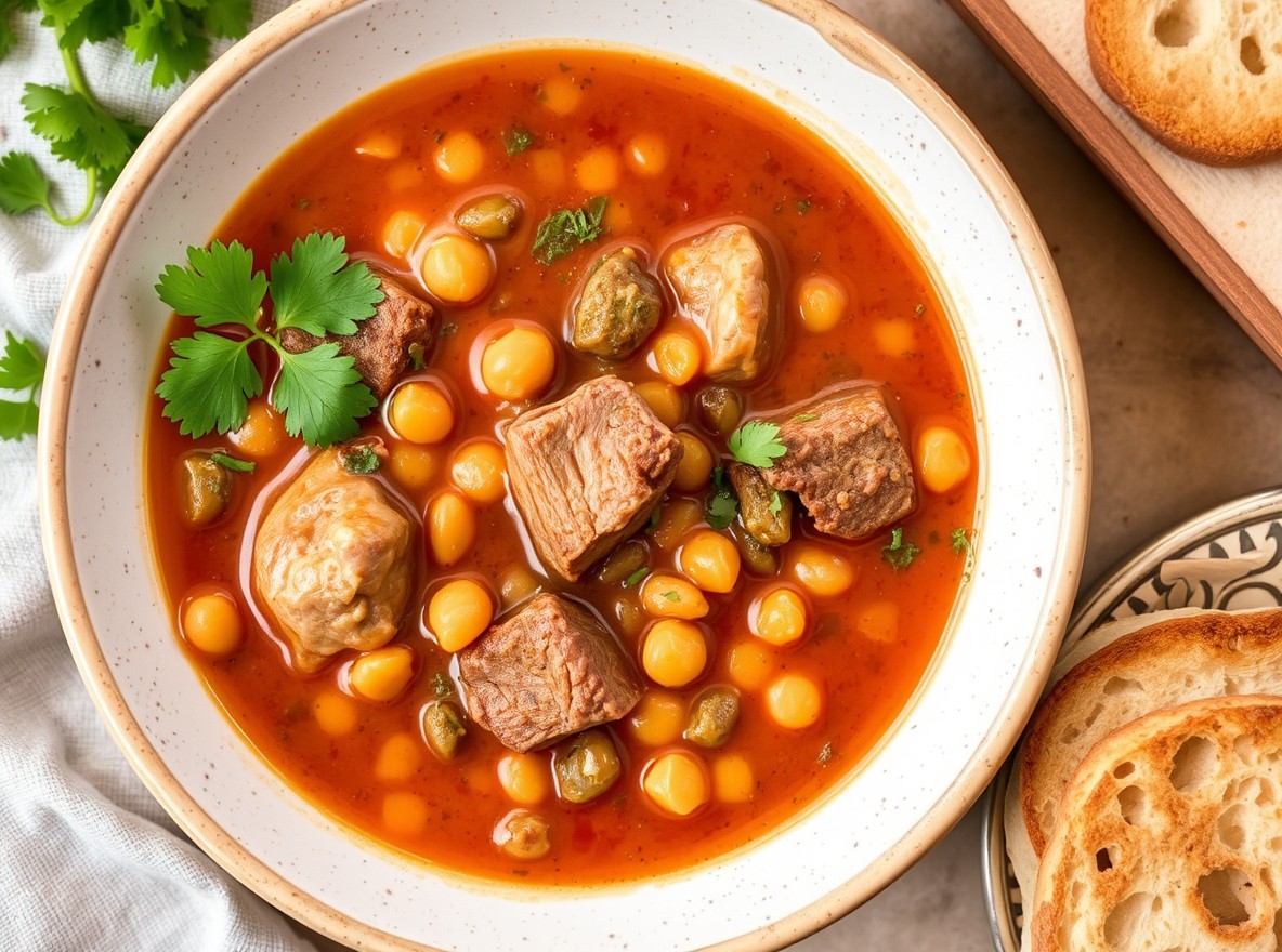 Harira Soup: A Heartwarming Moroccan Classic – Nourishment in a Bowl