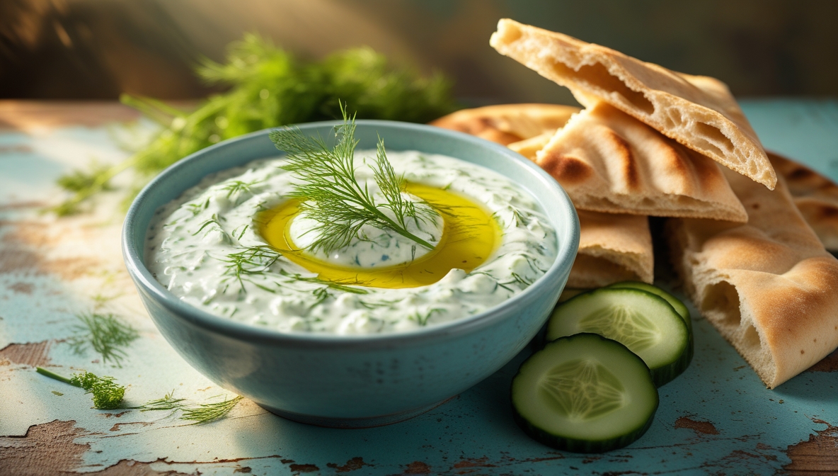 Tzatziki: Greece’s Refreshing Yogurt and Cucumber Dip