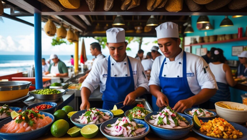 Ceviche (Marinated Raw Fish)