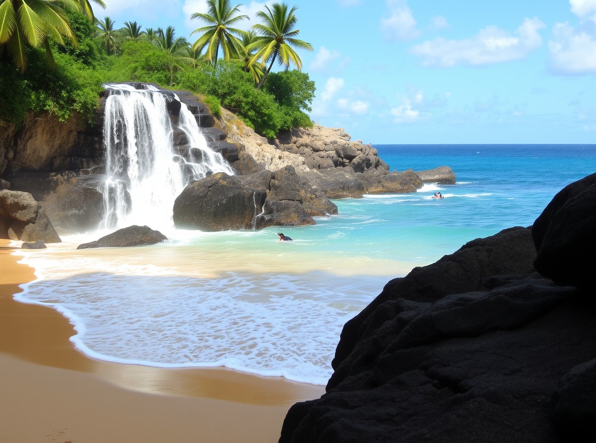 Dunn’s River Falls, Jamaica: A Natural Wonderland of Cascading Beauty