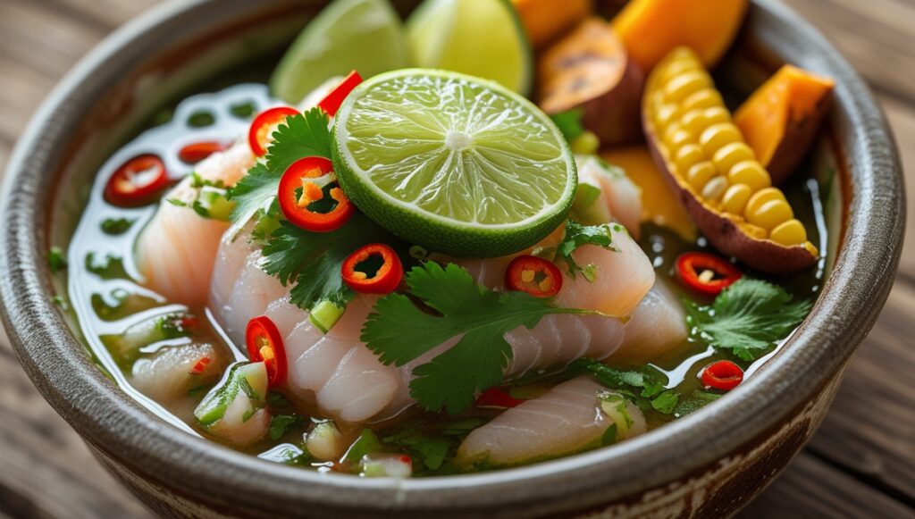 Ceviche (Marinated Raw Fish)