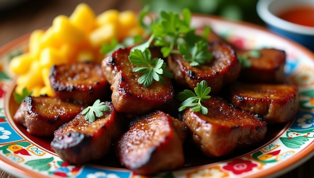 Anticuchos (Grilled Beef Heart Skewers)