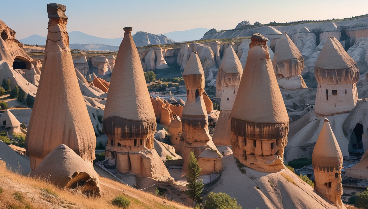 Cappadocia, Turkey: A Fairytale Landscape of Unique Rock Formations and Hot Air Balloons